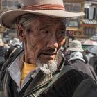 Auf dem Barkhor in Lhasa, Tibet