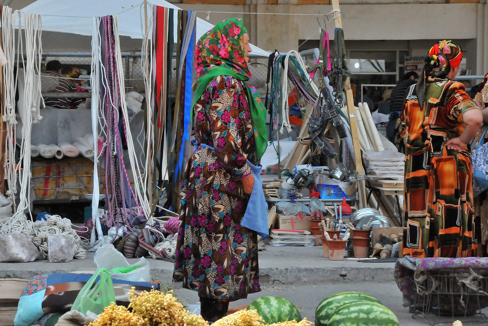 ...auf dem Basar in Samarkand..