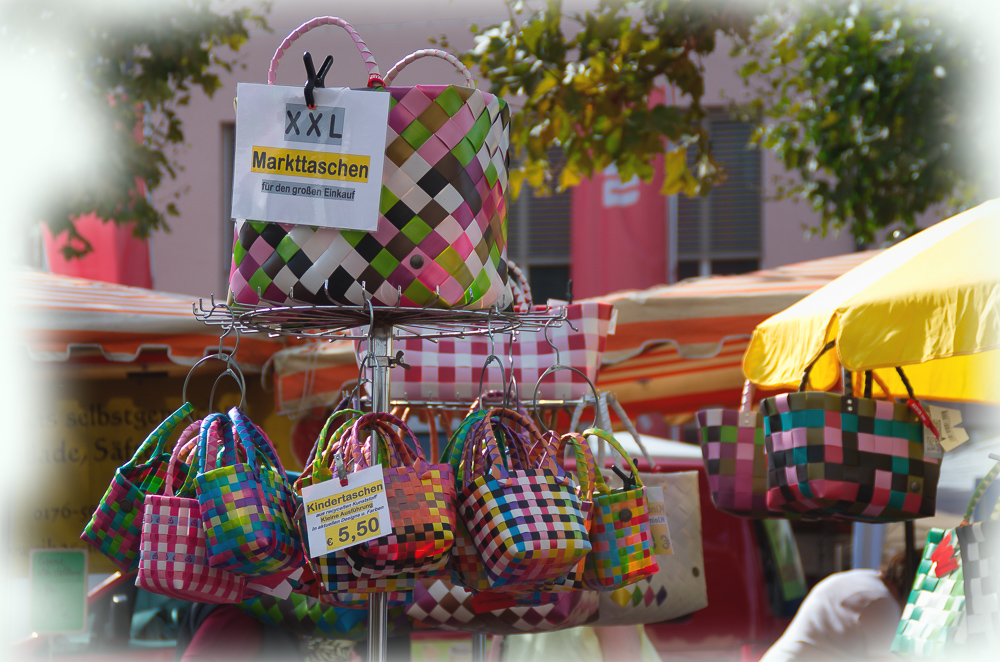 Auf dem Bauernmarkt