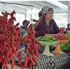 Auf dem Bazar in Samarkand