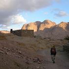 Auf dem Beduinen-Trail am Mount Horeb-Sinai.