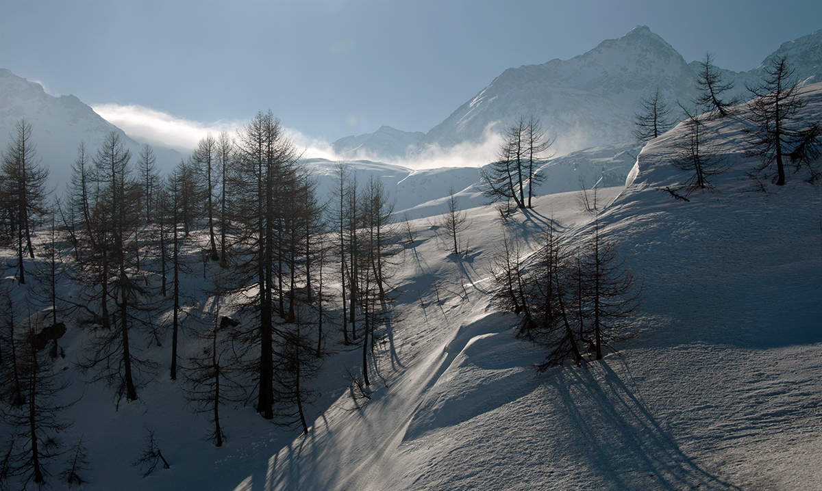 Auf dem Berninapass