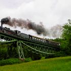 Auf dem Biesenbach-Viadukt