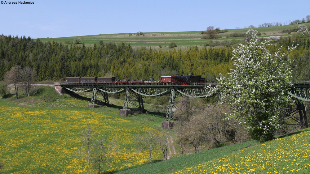 Auf dem Biesenbachviadukt