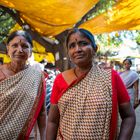 Auf dem Blumenmarkt in Pune