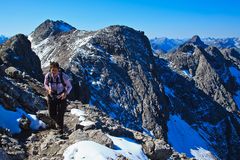 Auf dem Bockkarkopf (2608 m) ...