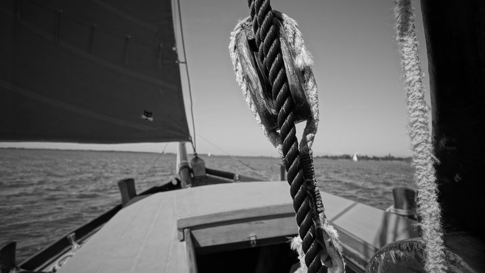 Auf dem Bodden mit dem Zeesenboot 1