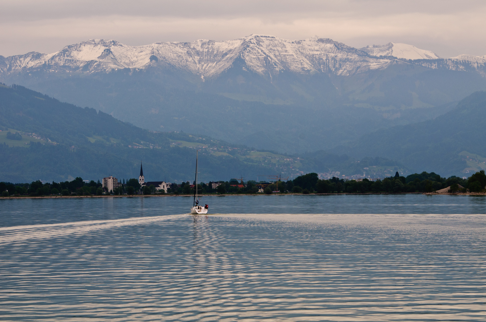 Auf dem Bodensee