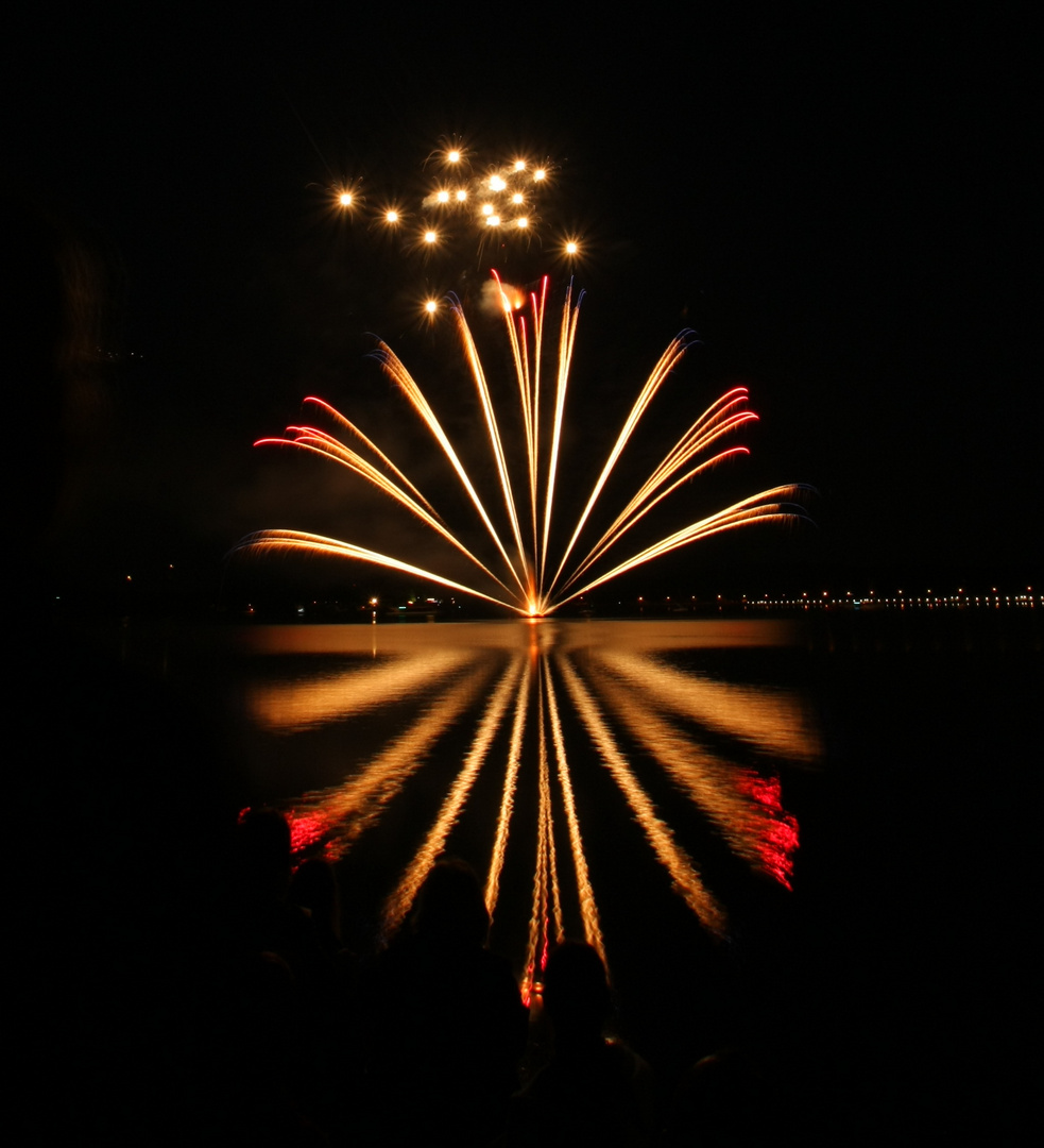 Auf dem Bostalsee im Saarland 2012