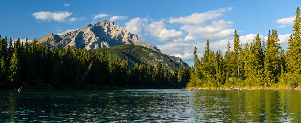 Auf dem  Bow River