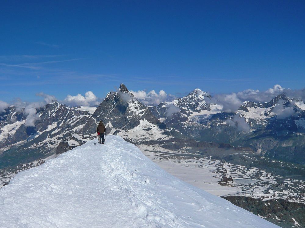 auf dem Breithorn