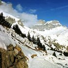 Auf dem Brunniweg in den Alpen/CH bei Engelberg.