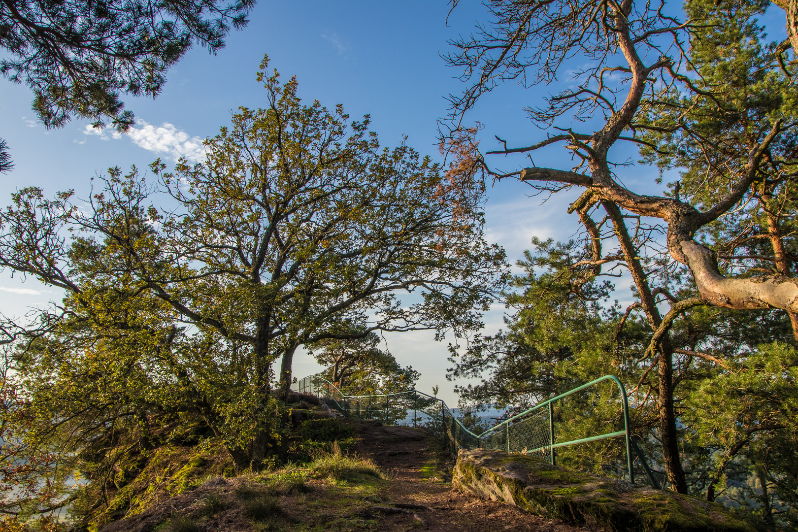 Auf dem Buhlsteinpfeiler