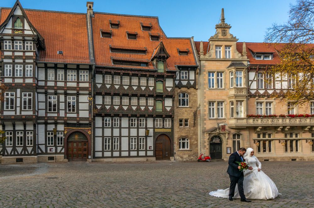 auf dem Burgplatz - Braunschweig