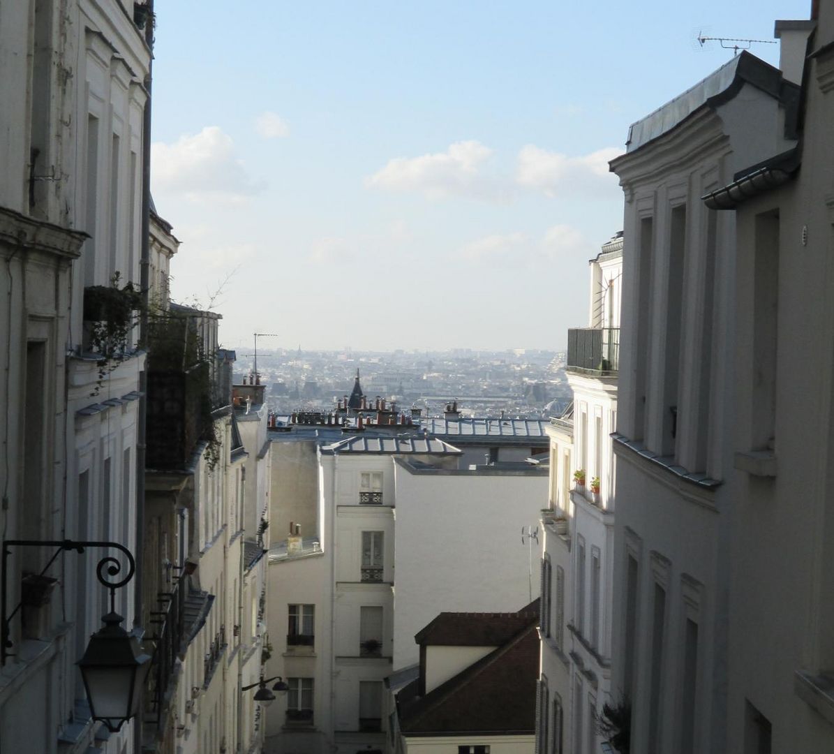 Auf dem Butte Montmartre