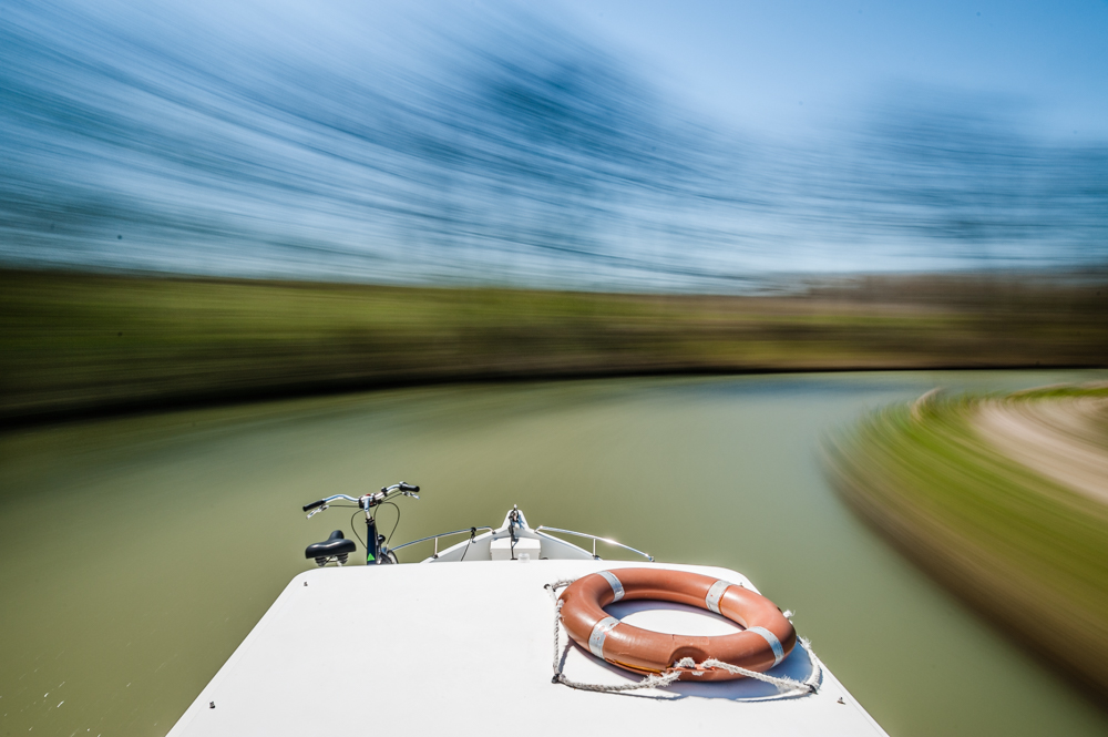 Auf dem Canal du Midi