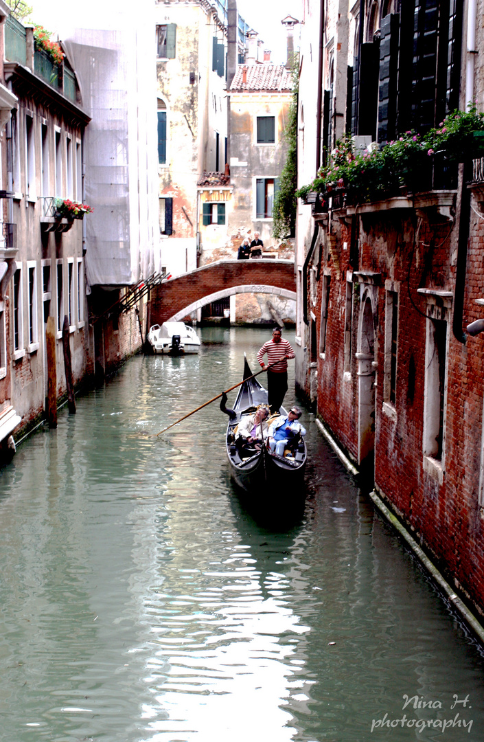 auf dem Canal Grande...