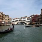 Auf dem Canal Grande in Venedig