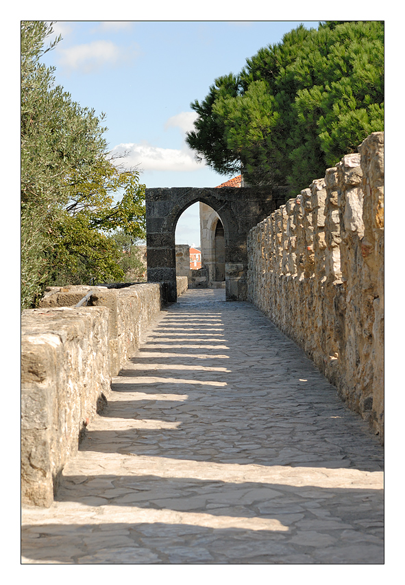 Auf dem Castelo de São Jorge