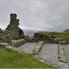 Auf dem Castle in Tintagel / Cornwell