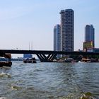 Auf dem Chao Phraya, Bangkok