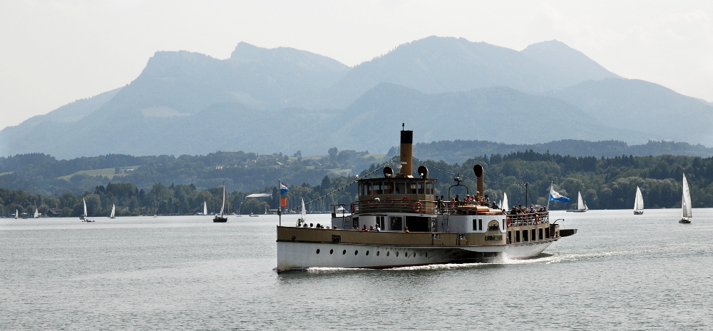 auf dem Chiemsee