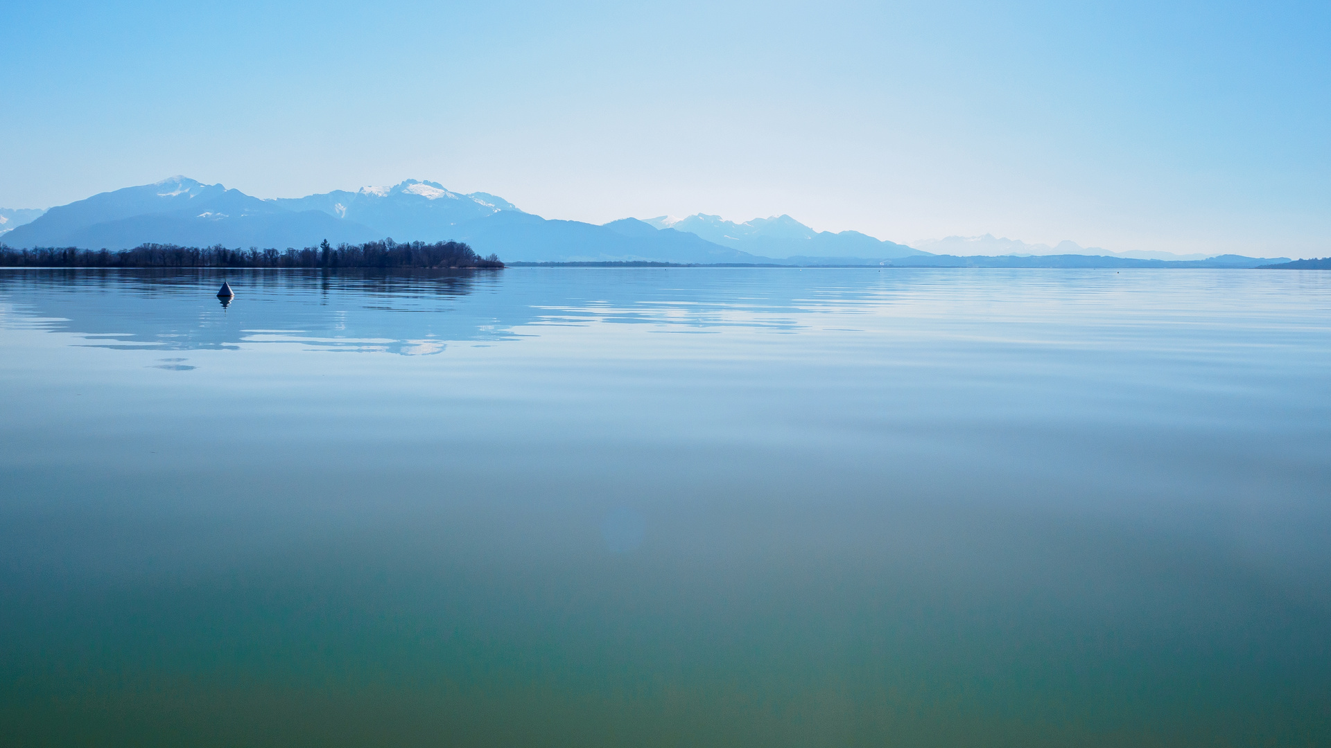 auf dem Chiemsee