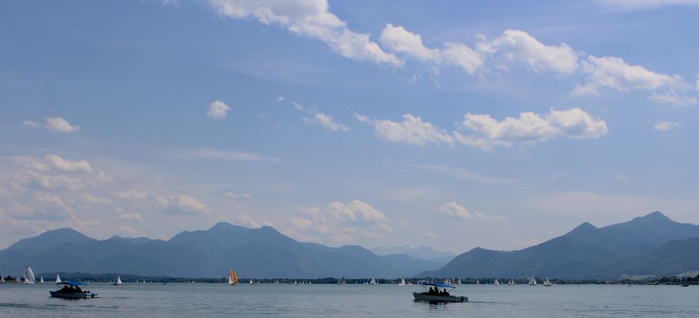 auf dem Chiemsee