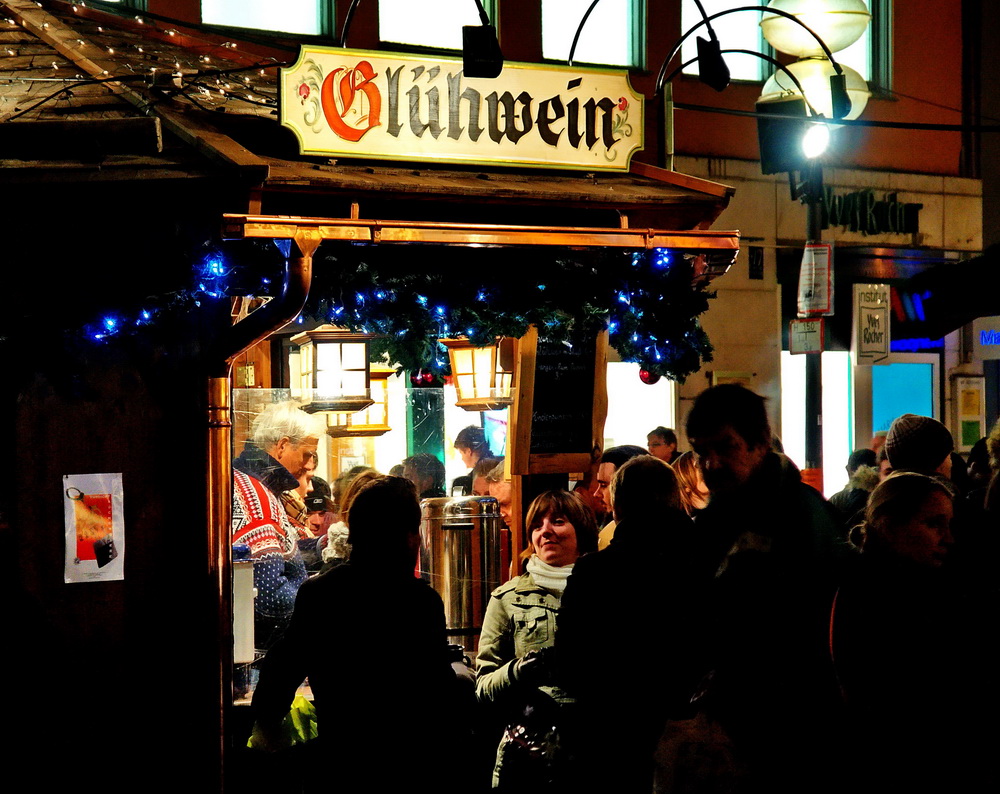 auf dem Christkindlmarkt