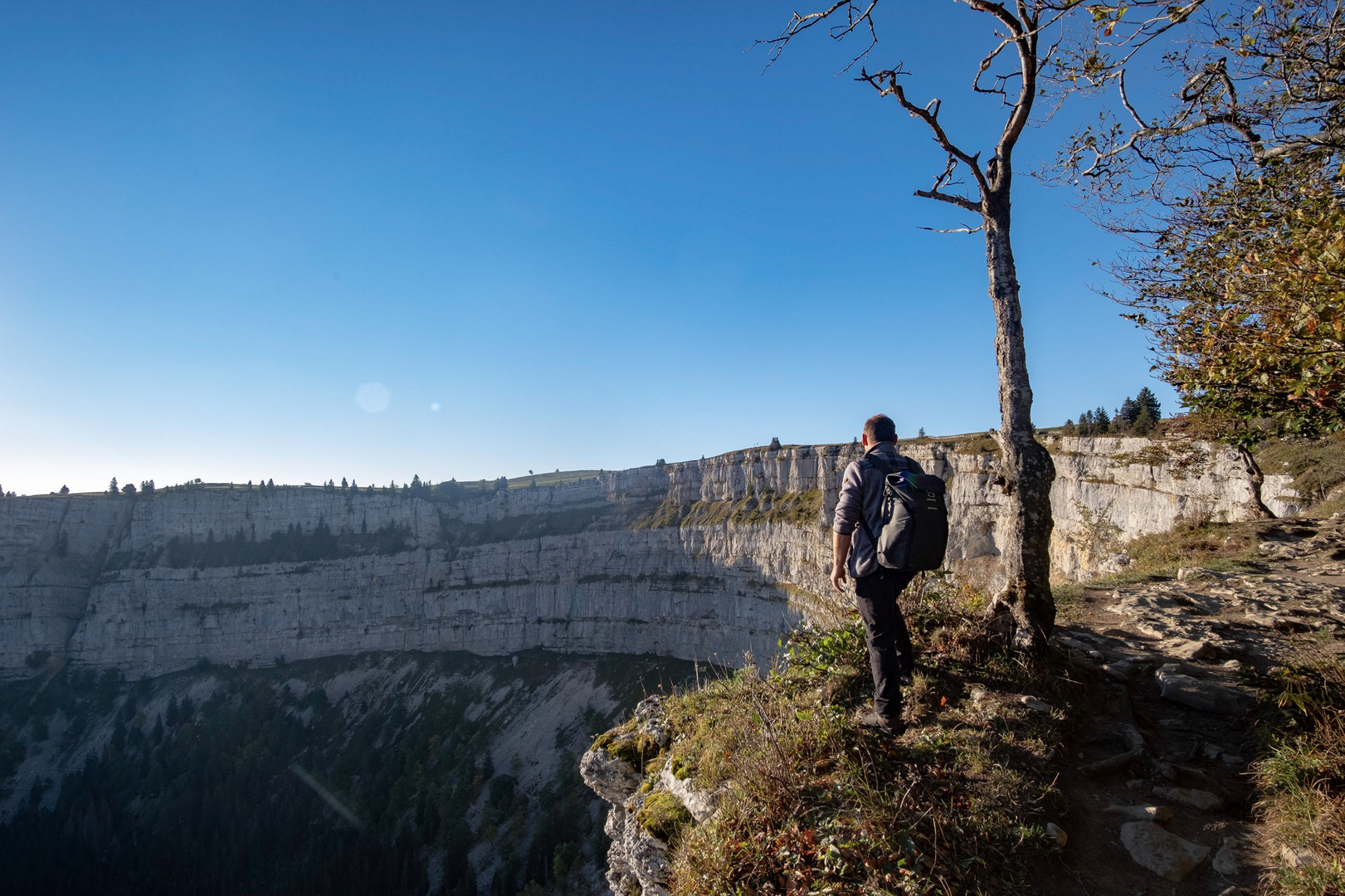 Auf dem Creux du Van 