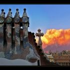 Auf dem Dach der Casa Batlló