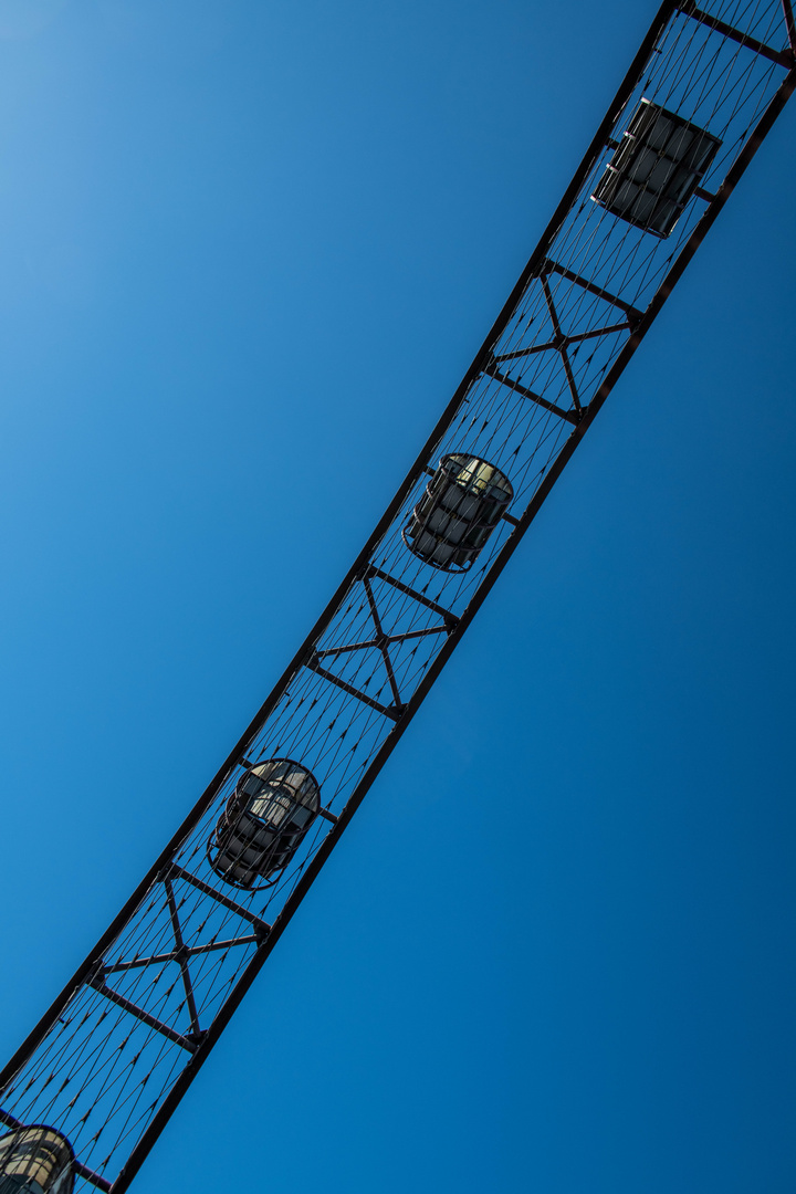 auf dem Dach der Kokerei Zollverein