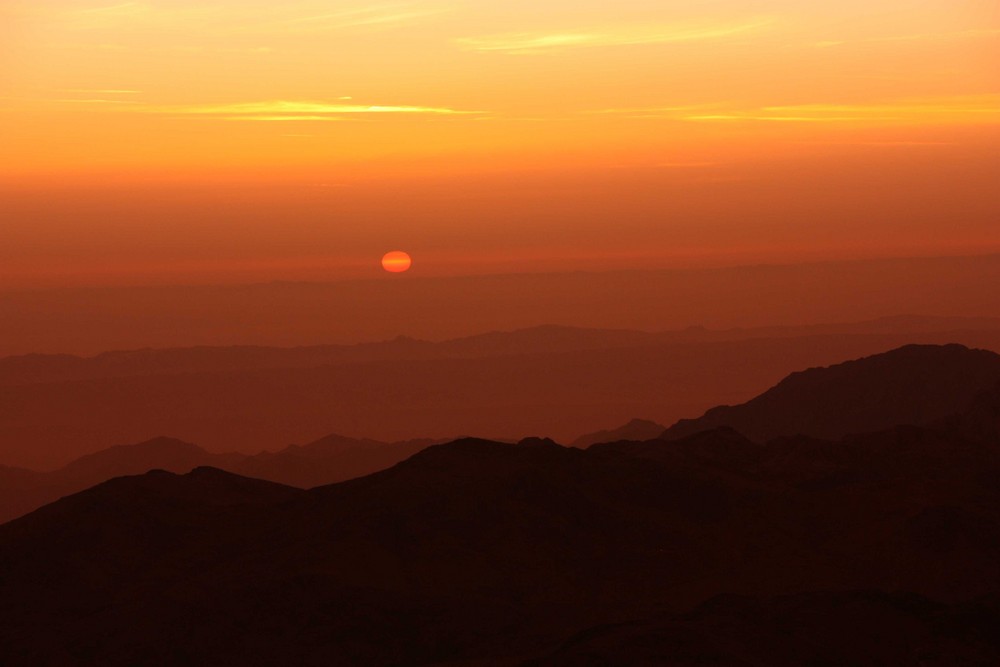 Auf dem Dach des Sinai!