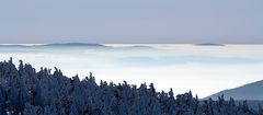 auf dem Dach vom Erzgebirge