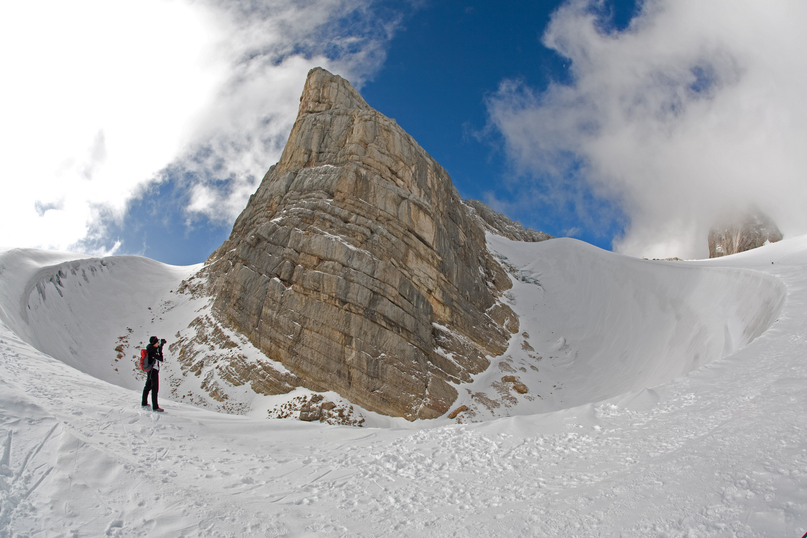 auf dem Dachsteinmassiv