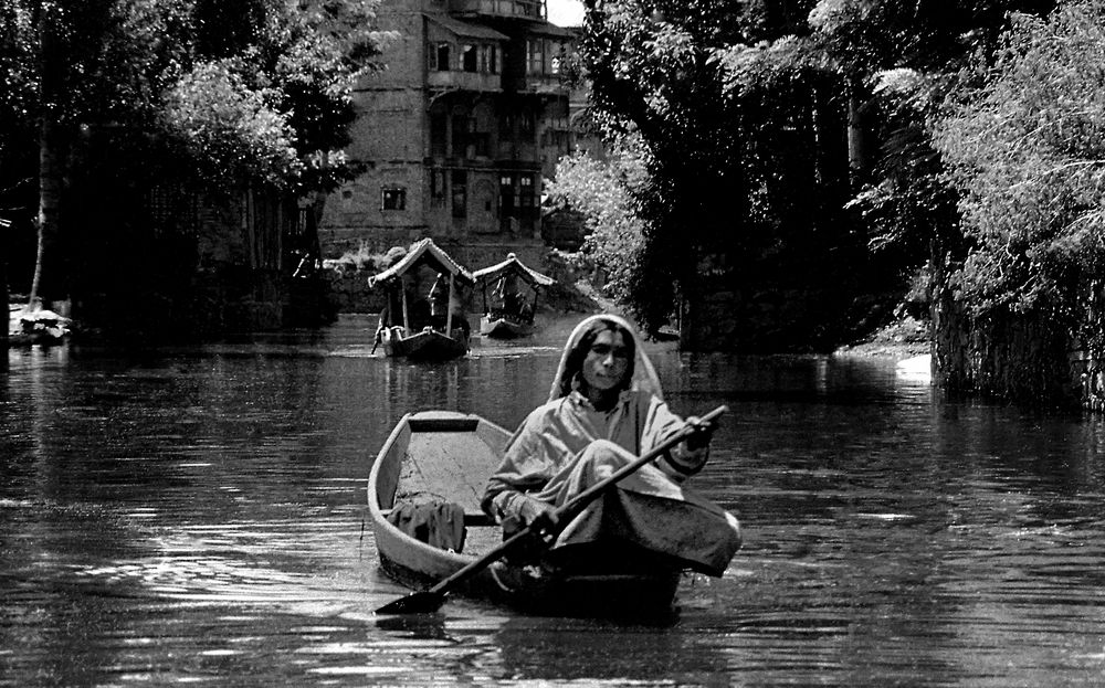 Auf dem Dal See in Srinagar