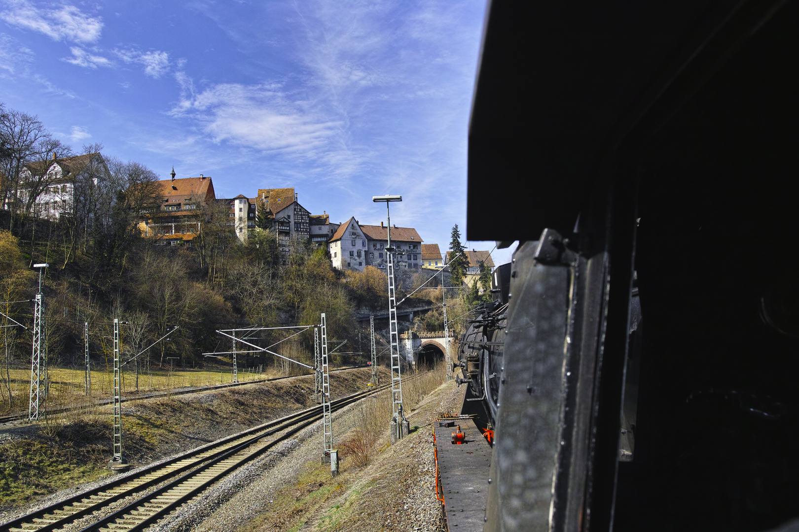 Auf dem Dampfross durch Rottweil