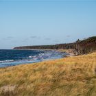 Auf dem Darß/Weststrand/blauer Himmel/Sonnenschein