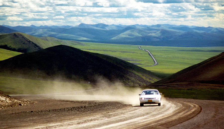 Auf dem Dempster Highway Richtung Norden