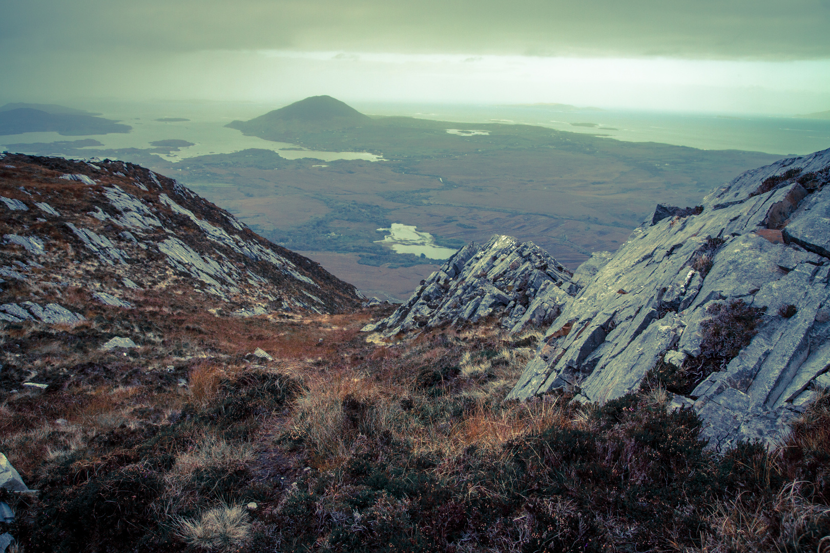 auf dem Diamond Hill / Connemara National Park