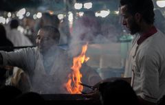 Auf dem Djemaa El Fna Platz