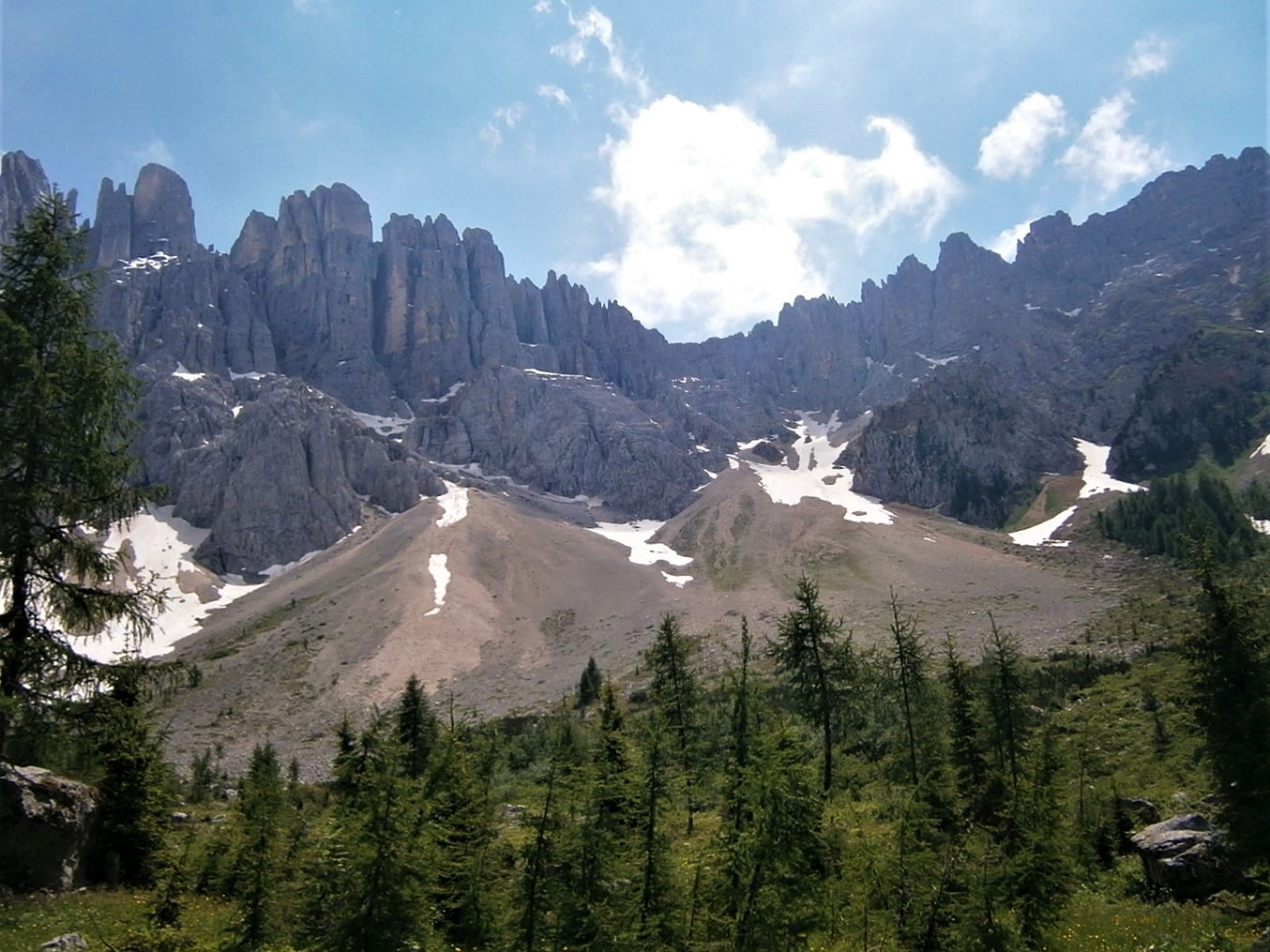 Auf dem Dolomiten Höhenweg