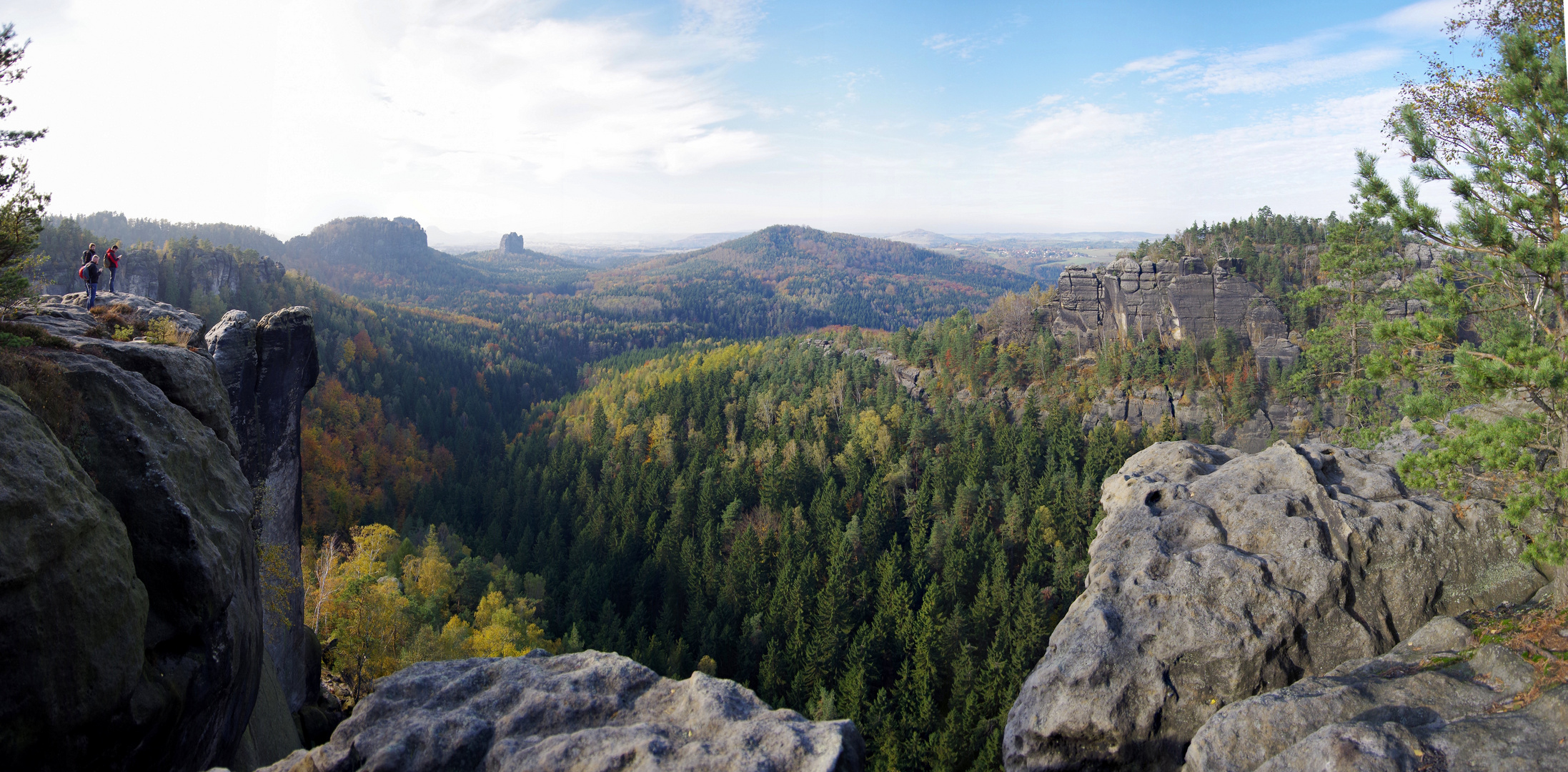 Auf dem Domerker mit Blick zum Falkenstein