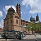 Auf dem Domplatz im Speyer