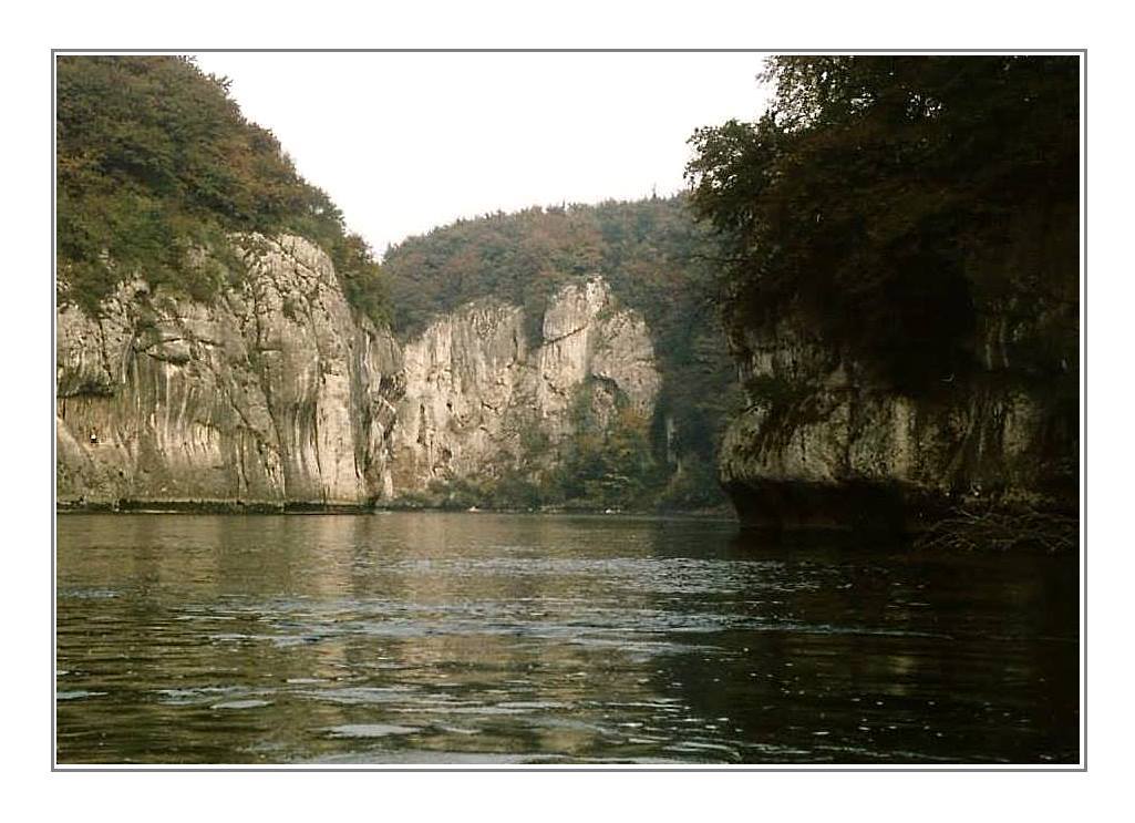 Auf dem Donau Durchbruch............. 1986