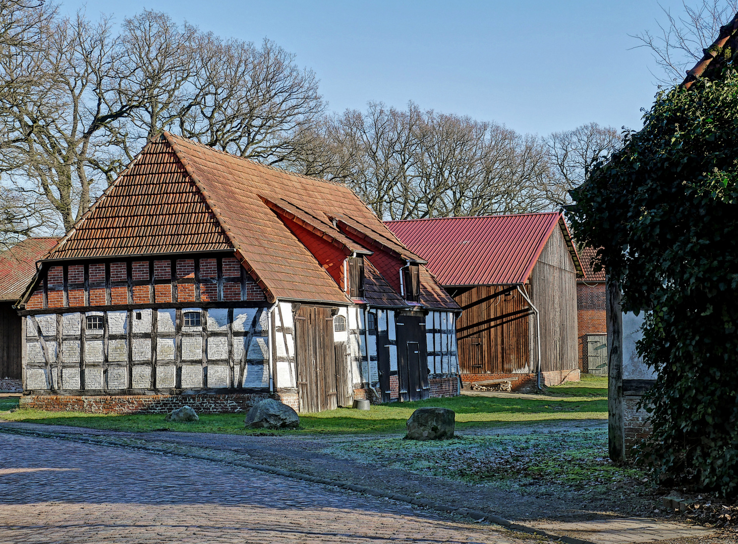 Auf dem Dorf