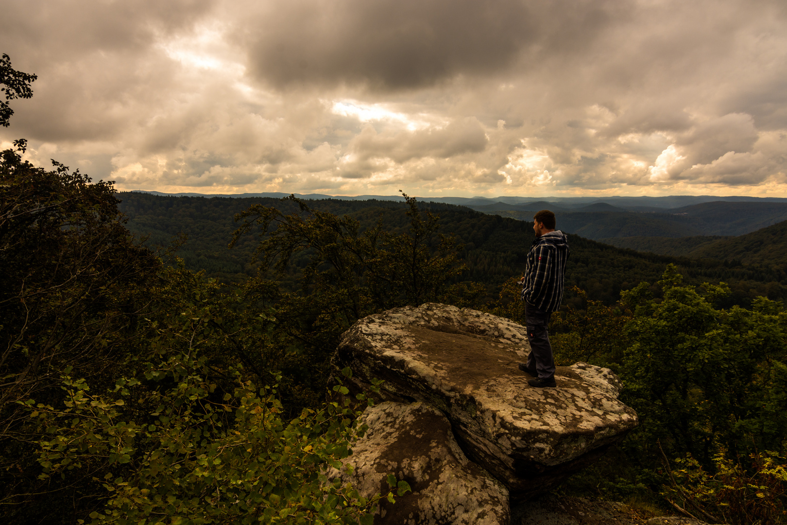 Auf dem Drachenfels