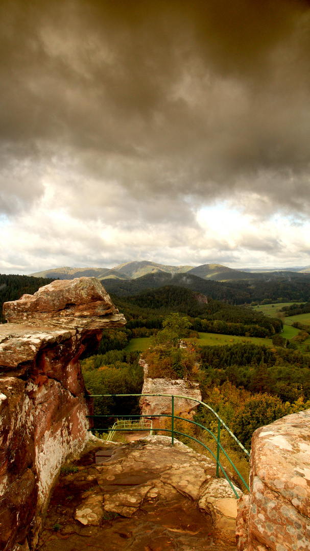 Auf dem Drachenfelsen 