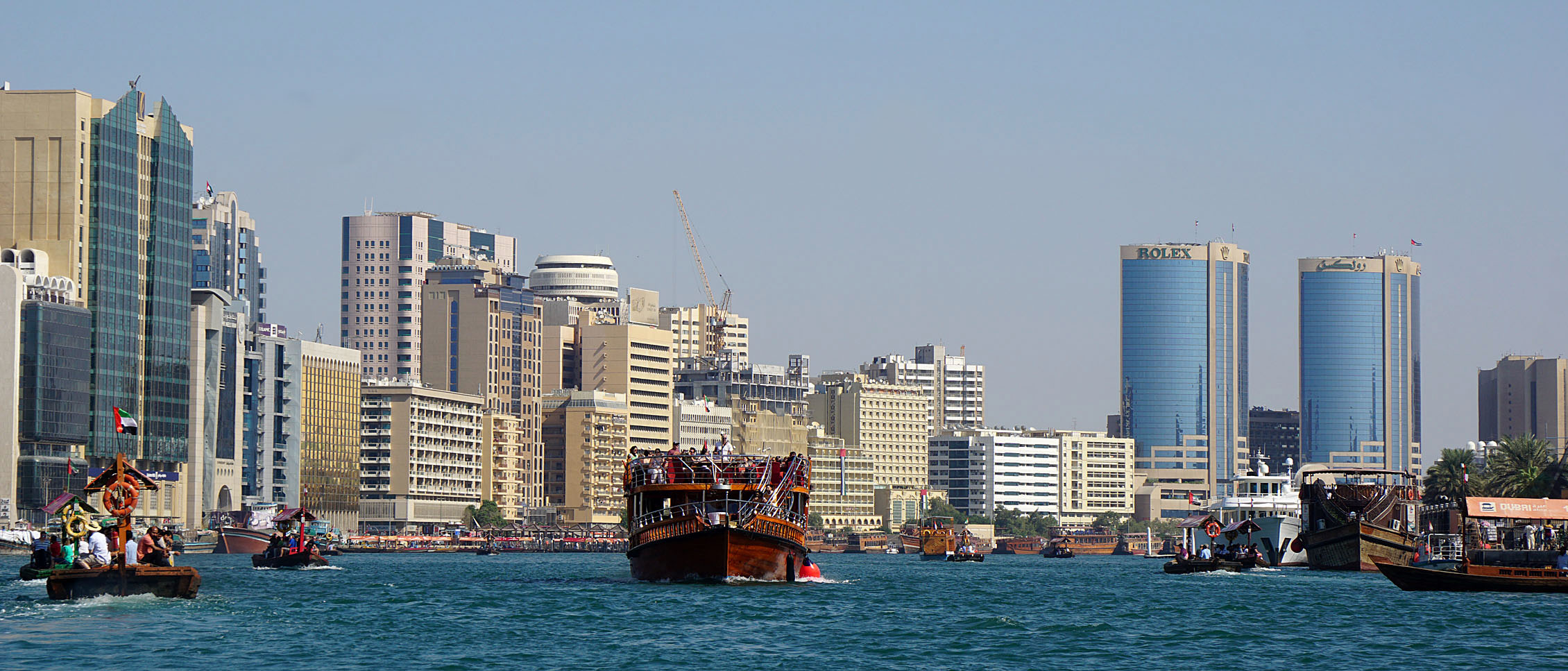 Auf dem Dubai Creek