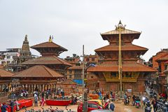 Auf dem Durbar Square in der einstigen Königsstadt Lalitpur